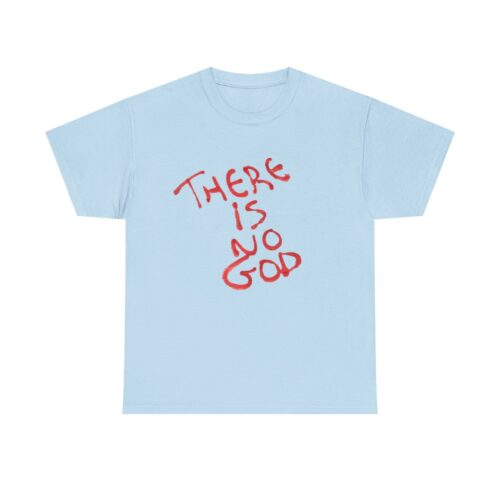 t shirt "er is geen god" (there is no god)