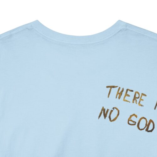 t shirt "er is geen god" (there is no god)