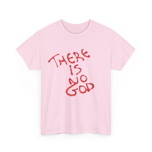 t shirt "er is geen god" (there is no god)