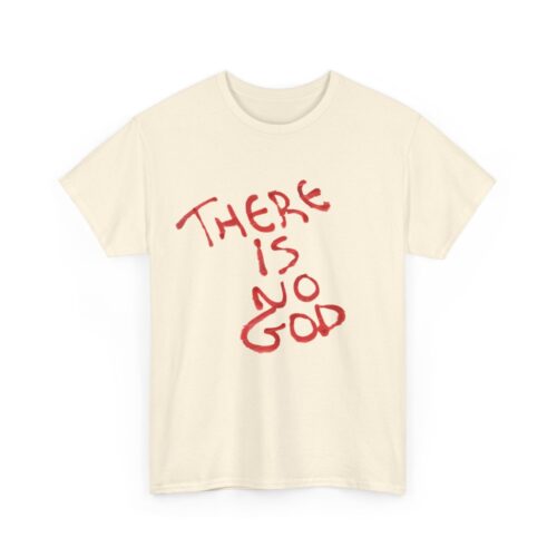 t shirt "er is geen god" (there is no god)