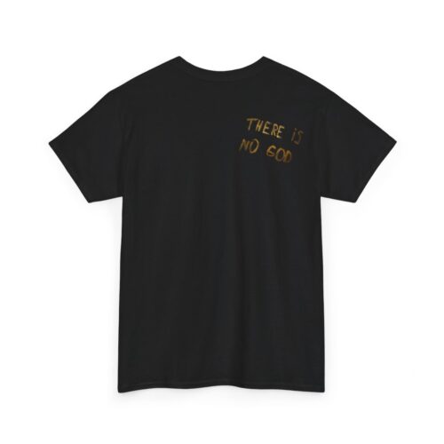 t shirt "er is geen god" (there is no god)